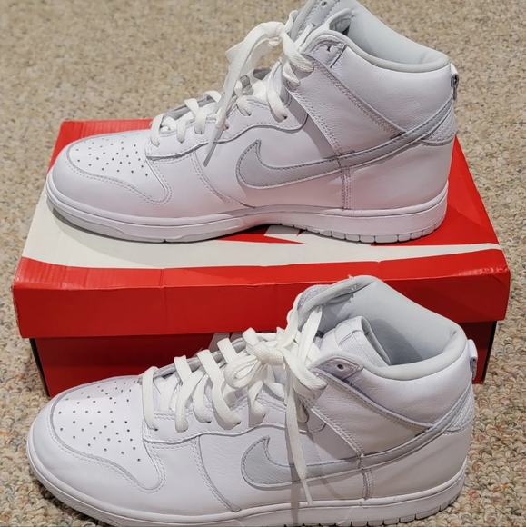 SOLD on eBay - Nike Dunk High SP Pure Platinum - Picture 1 of 5